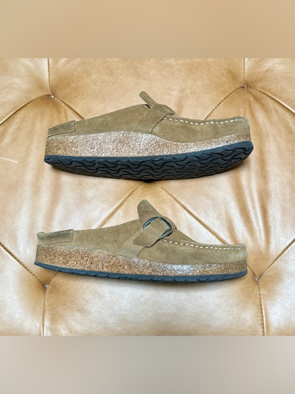 Birkenstock Women's Suede BuckleyTea - Picture 7 of 12